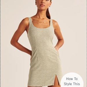 Abercrombie 90s Slip Mini Dress! *Different pattern than model*